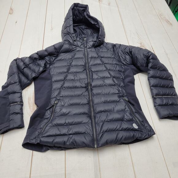 LL bean down downtek puffer jacket winter coat petite - Picture 1 of 9